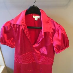 Hot Pink Blouse
